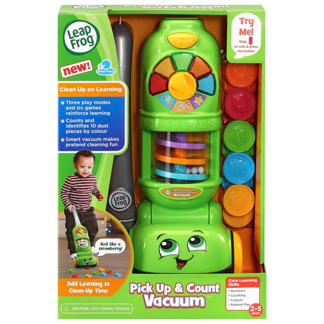 Leapfrog Pick Up & Count Vacuum