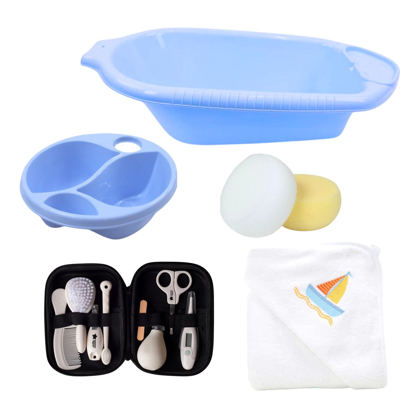 Baby Bath All-in-One Care Set
