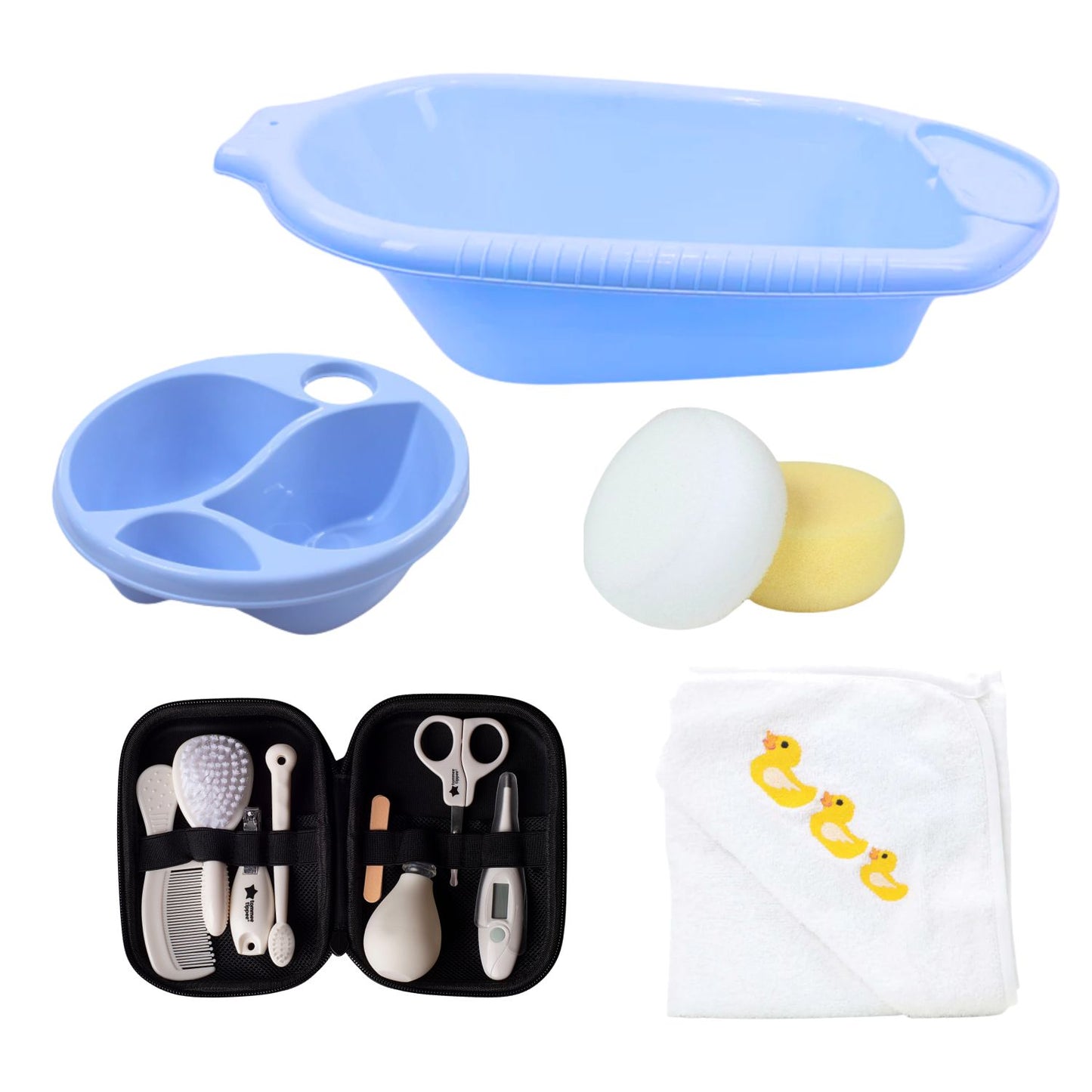 Baby Bath All-in-One Care Set