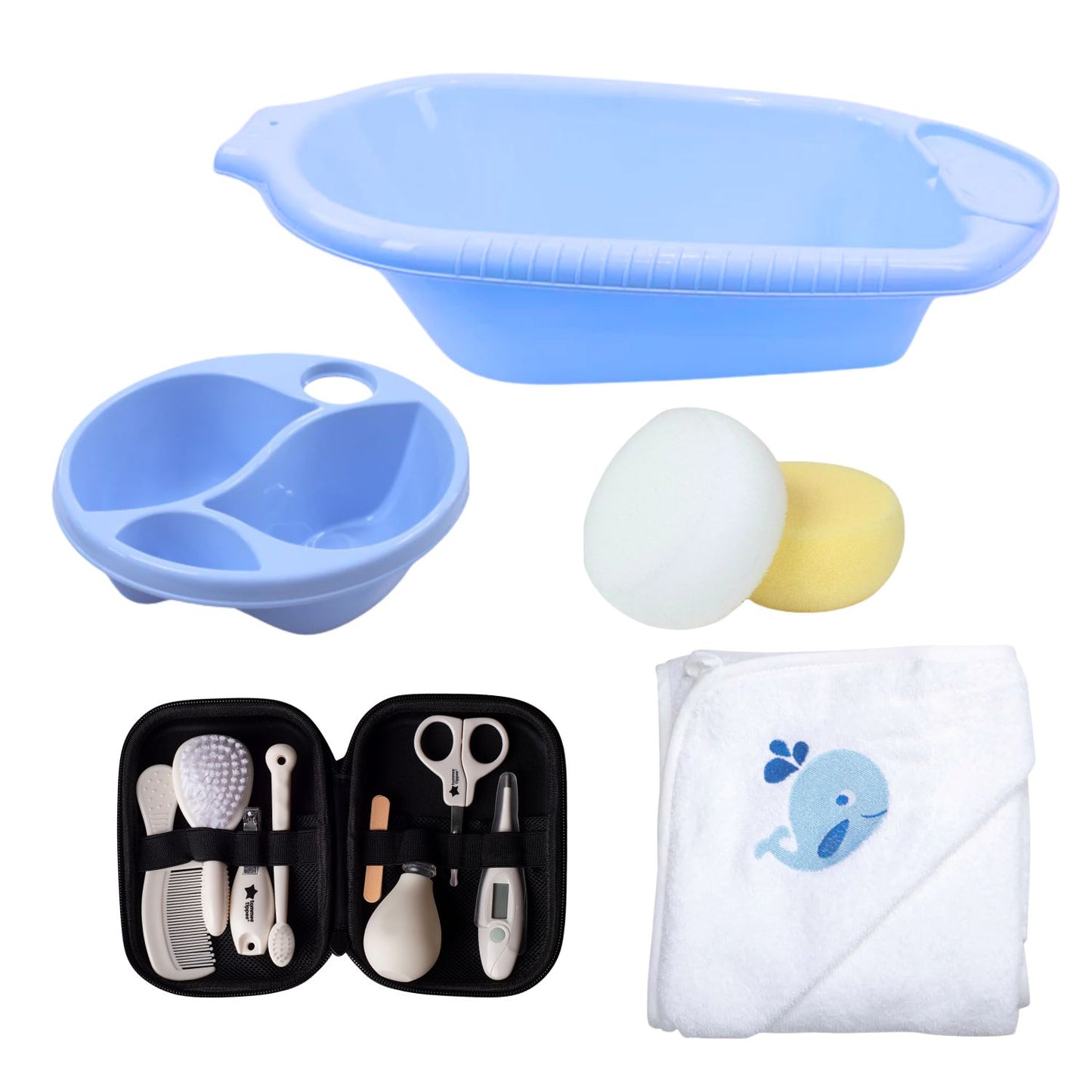 Baby Bath All-in-One Care Set