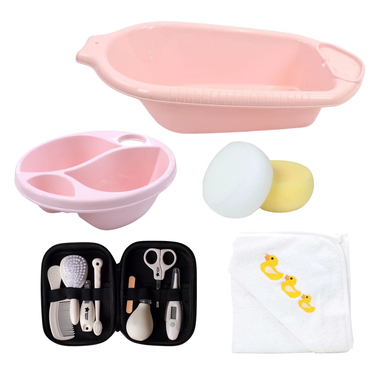 Baby Bath All-in-One Care Set