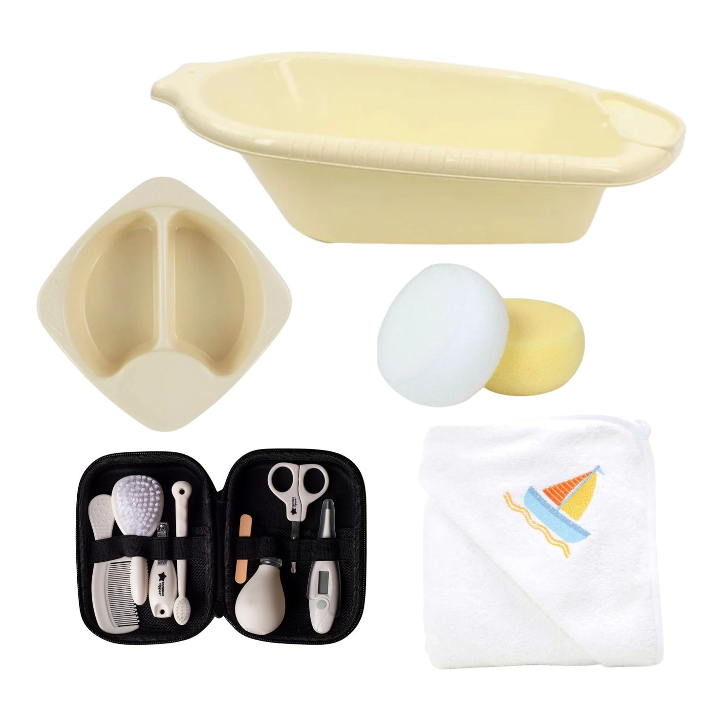 Baby Bath All-in-One Care Set