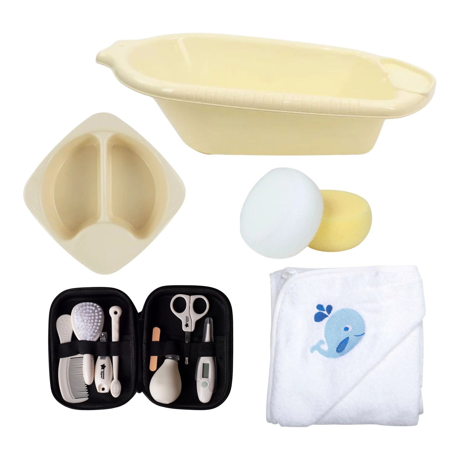 Baby Bath All-in-One Care Set