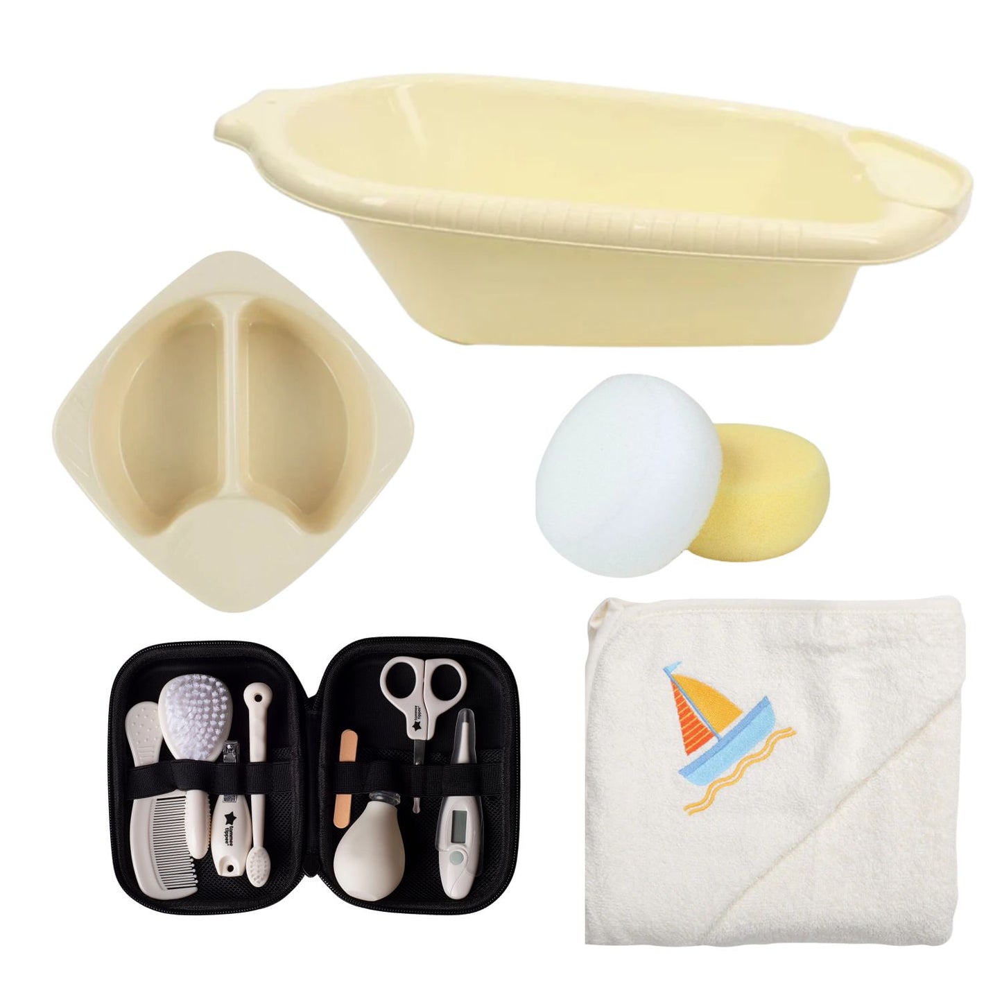 Baby Bath All-in-One Care Set