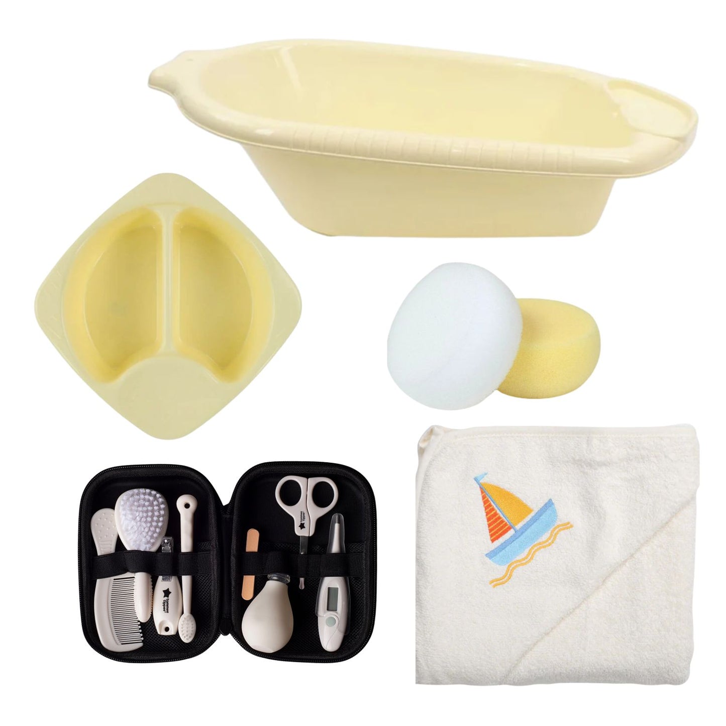 Baby Bath All-in-One Care Set