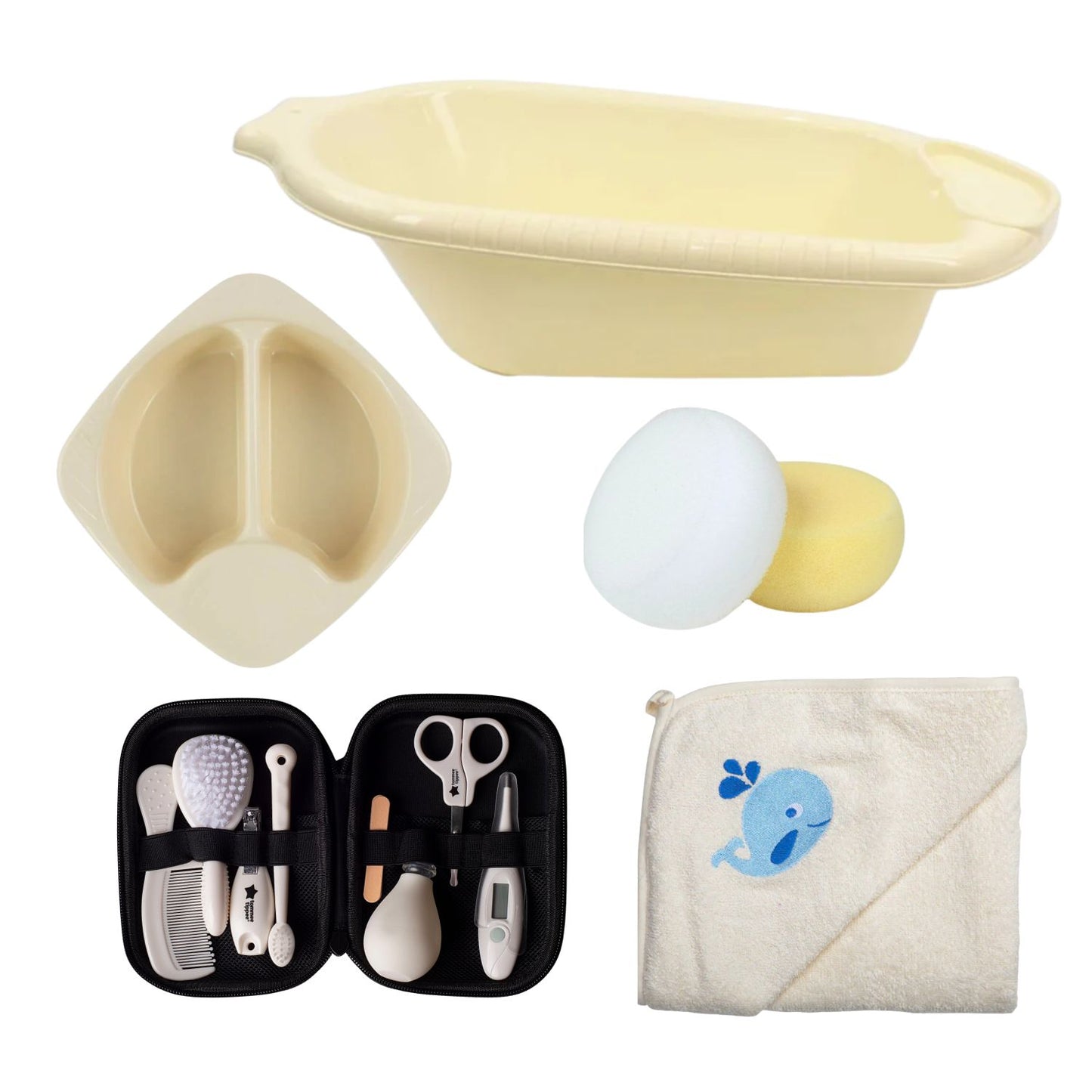 Baby Bath All-in-One Care Set