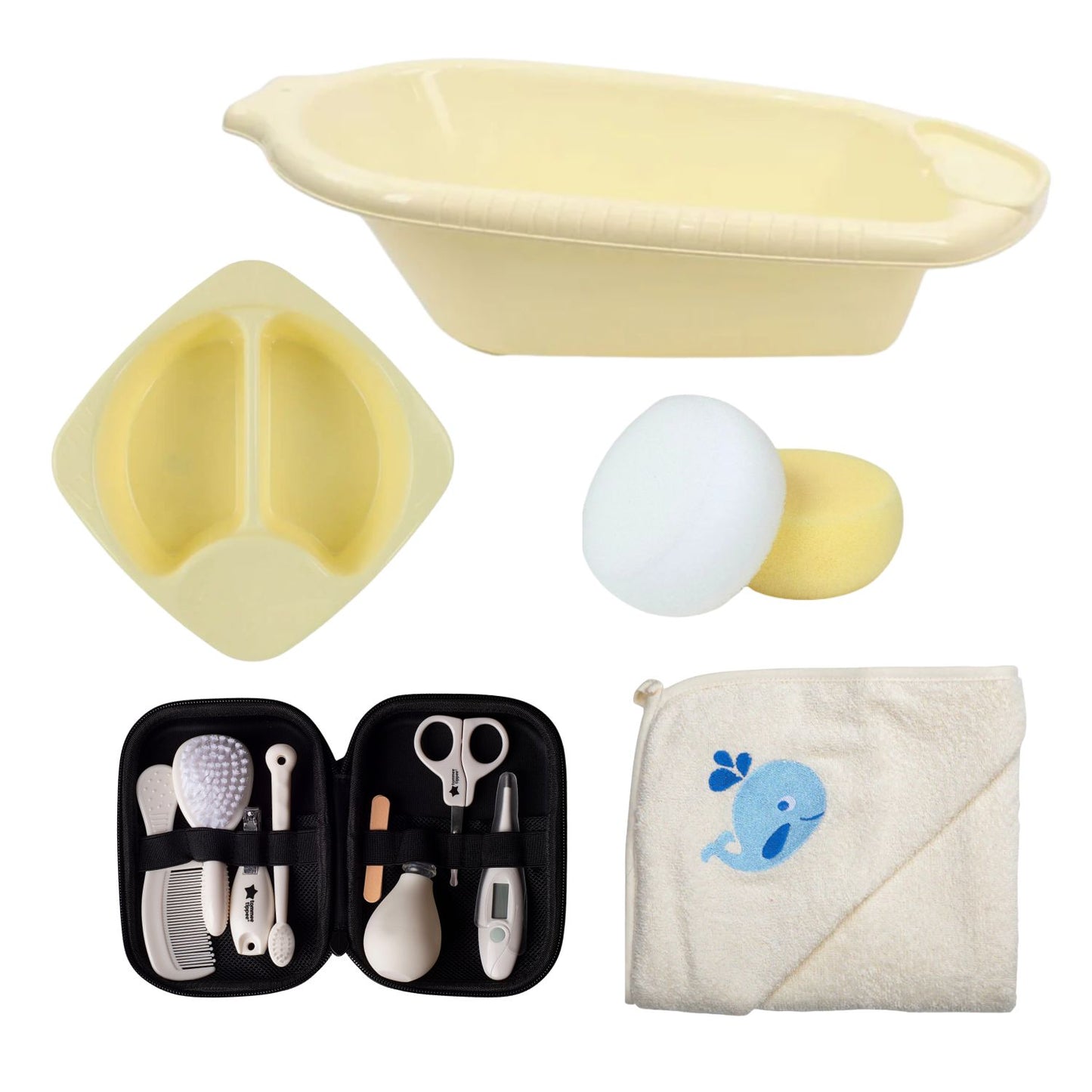 Baby Bath All-in-One Care Set