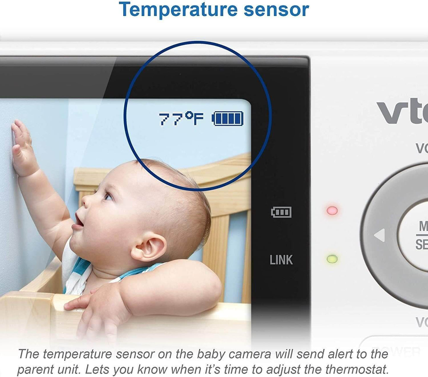 VM819 2.8" Digital Video Baby Monitor