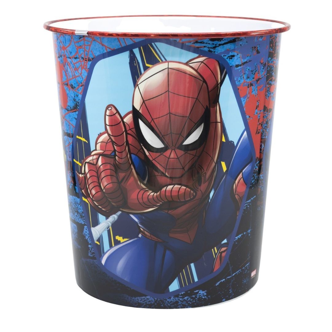 Stor Spiderman City Kids Dustbin
