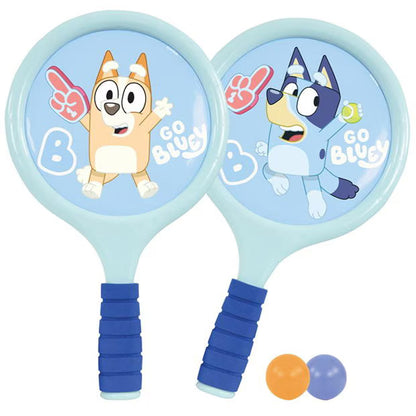 Bluey 4in1 Bumper Box Garden Games Includes Bat and Ball, Scatch, Sticky Target Shot, Pop and Catch