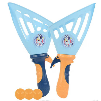 Bluey 4in1 Bumper Box Garden Games Includes Bat and Ball, Scatch, Sticky Target Shot, Pop and Catch