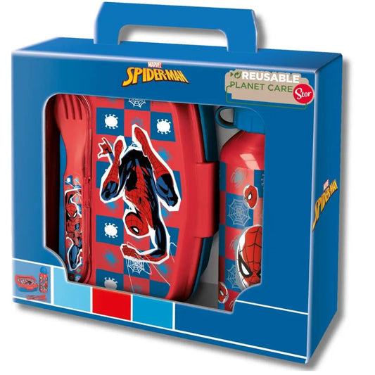 Spiderman Midnight Flyer 4 Piece Back To School Set