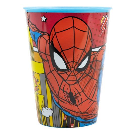 Stor Spiderman Dimension Drop Safe Silicone Straw Tumbler 370ml