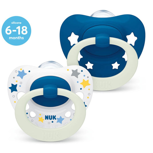 Nuk Signature Night Soother 2 Pack Size 2