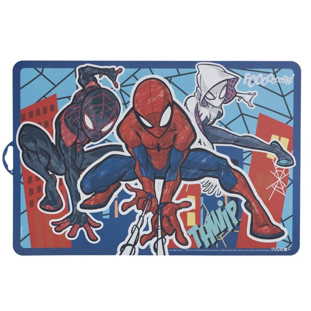 Stor Spiderman Mob Rules Kids Placemat