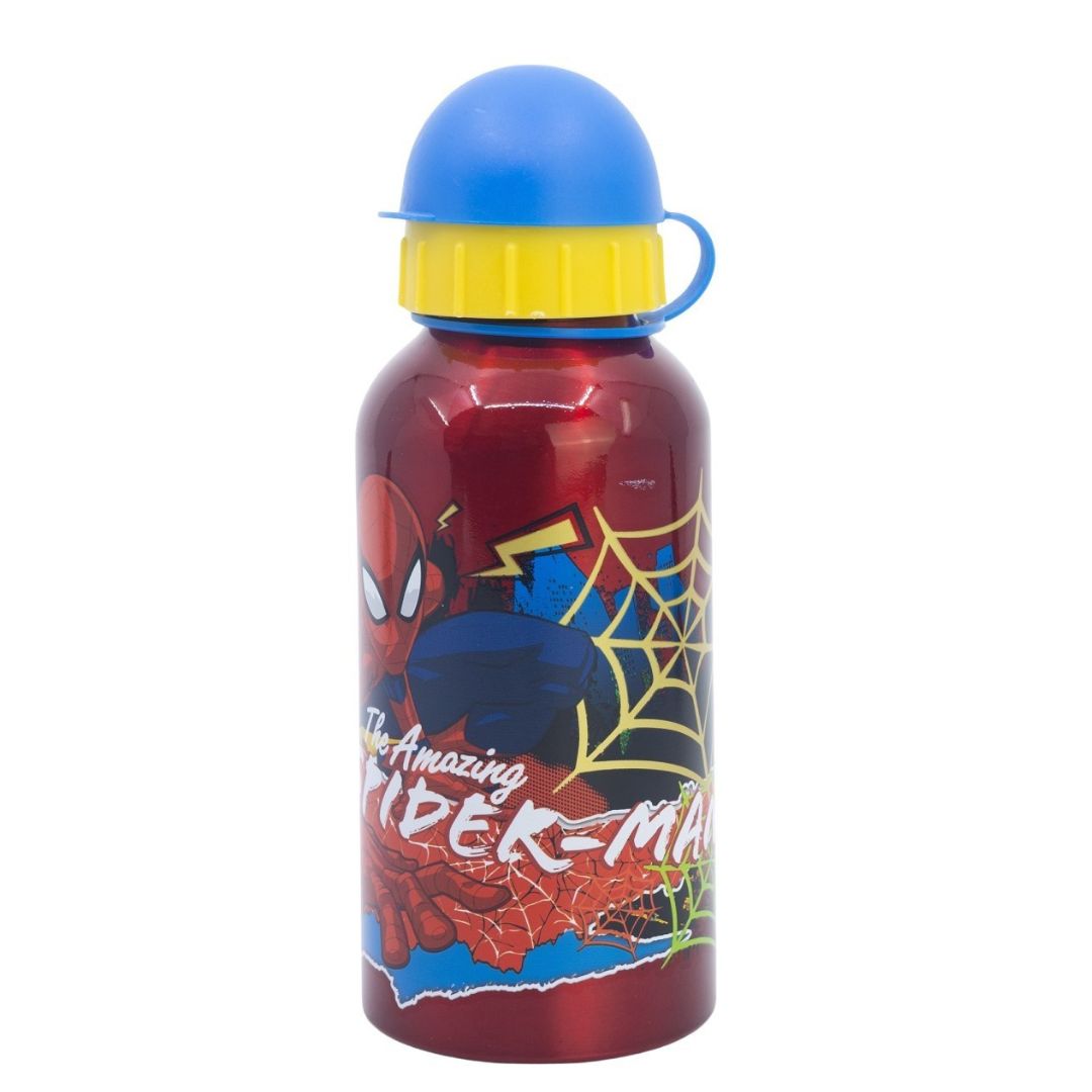 Stor Spiderman Moving Target Aluminium Bottle 400ml