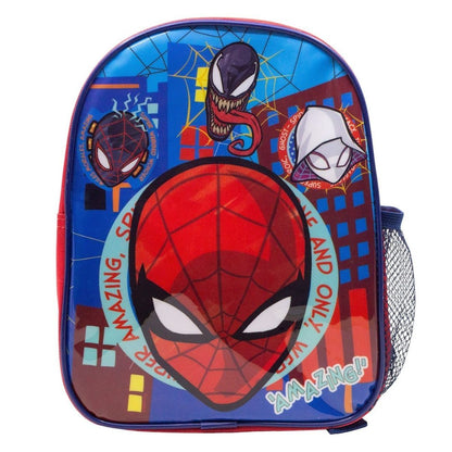Stor Spiderman Mob Rules Insulated Lunch Bag With Straps