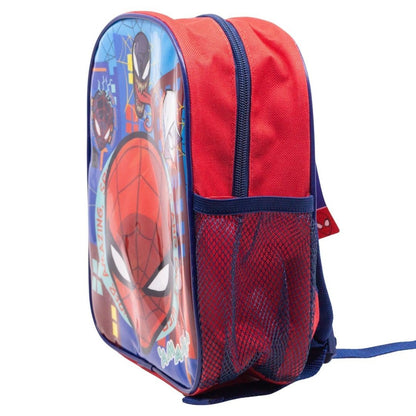 Stor Spiderman Mob Rules Insulated Lunch Bag With Straps