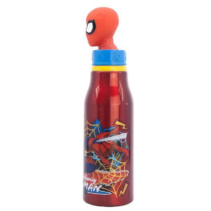 Stor Spiderman Moving Target 3D Aluminium Bottle 690ml