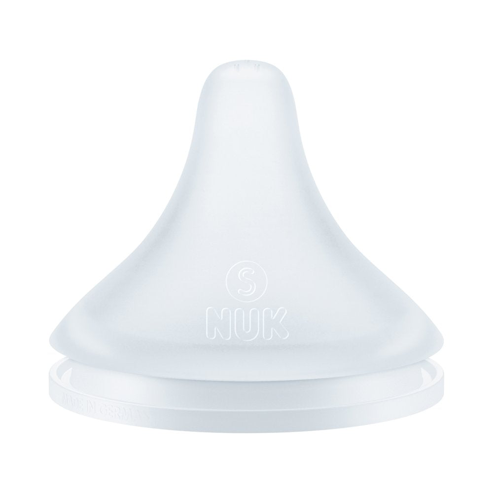 NUK Perfect Match Baby Bottle Teats – Silicone Anti-Colic Feeding Teats Small Flow (2 Pack)