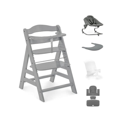 Hauck Alpha+ Premium Bundle Wooden Highchair