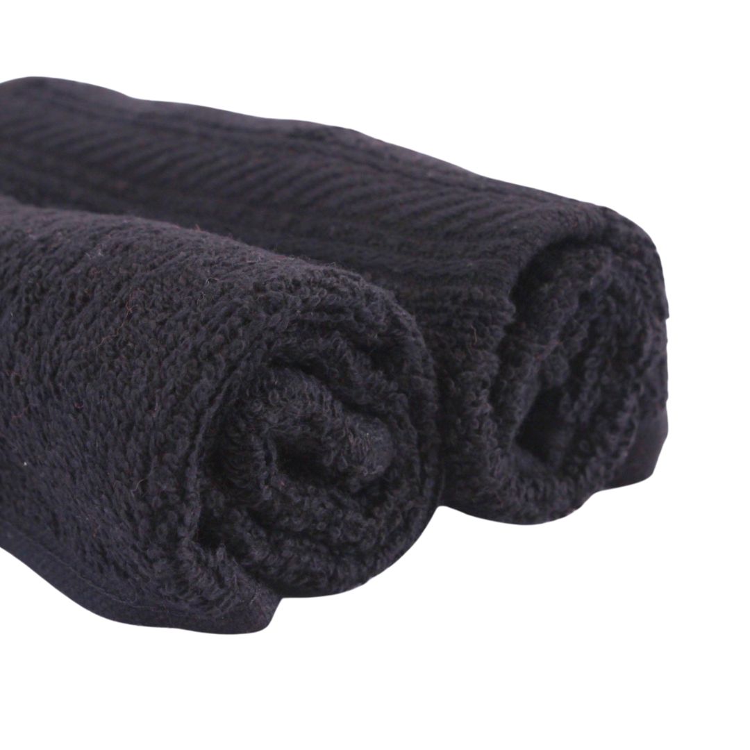 Westward Ho! 2pcs Face Towels - Super Soft 100% Combed Cotton, 390 GSM, Highly Absorbent & Gentle on Skin, 30x30, Various Colours