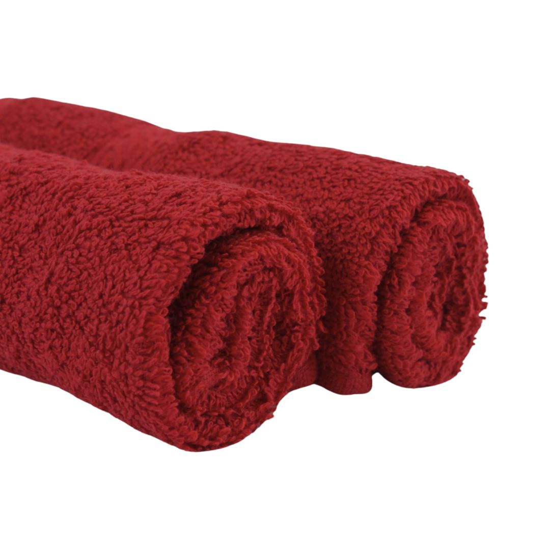 Westward Ho! 2pcs Face Towels - Super Soft 100% Combed Cotton, 390 GSM, Highly Absorbent & Gentle on Skin, 30x30, Various Colours