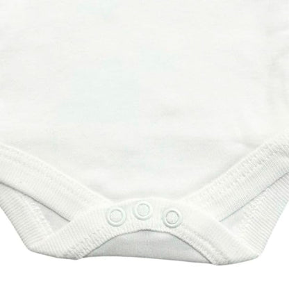 Junior Joy Baby Bodysuits, 100% Combed Cotton, Super Soft, Short Sleeves, Envelope Neck, Pack of 3