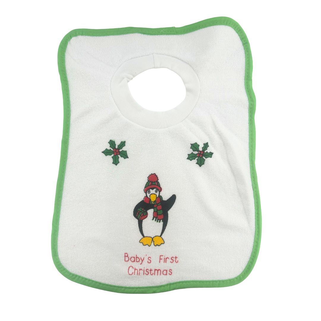 Junior Joy Baby Pullover Bibs, Pack of Soft Absorbent Cloth Feeding Bibs,2 Pack