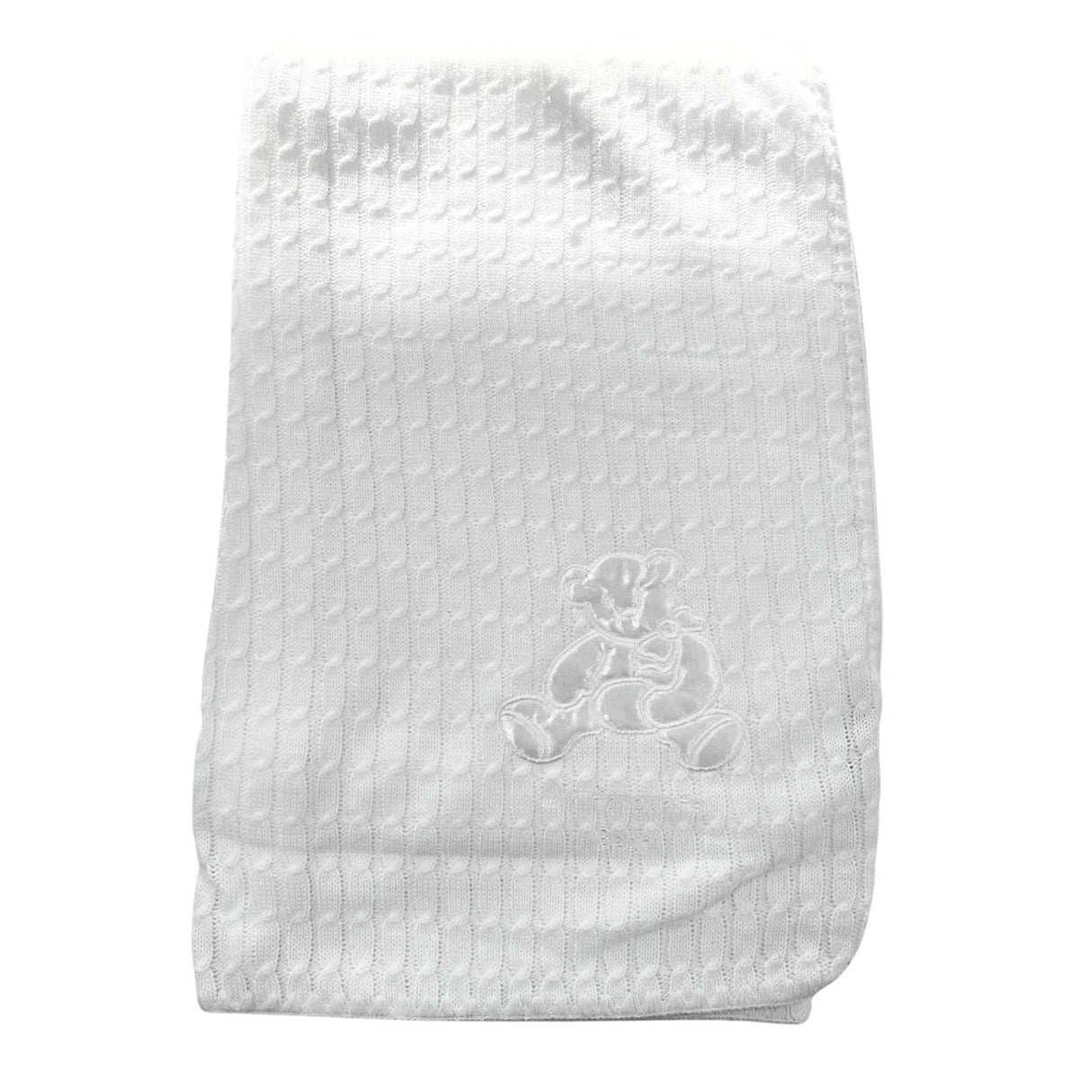 Bee Bo Baby Cable Shawl 100x100cm Super Soft