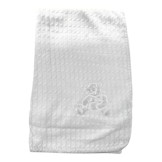 Bee Bo Baby Cable Shawl 100x100cm Super Soft