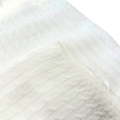 Bee Bo Baby Cable Shawl 100x100cm Super Soft