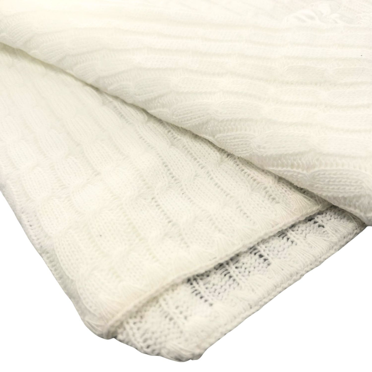 Bee Bo Baby Cable Shawl 100x100cm Super Soft
