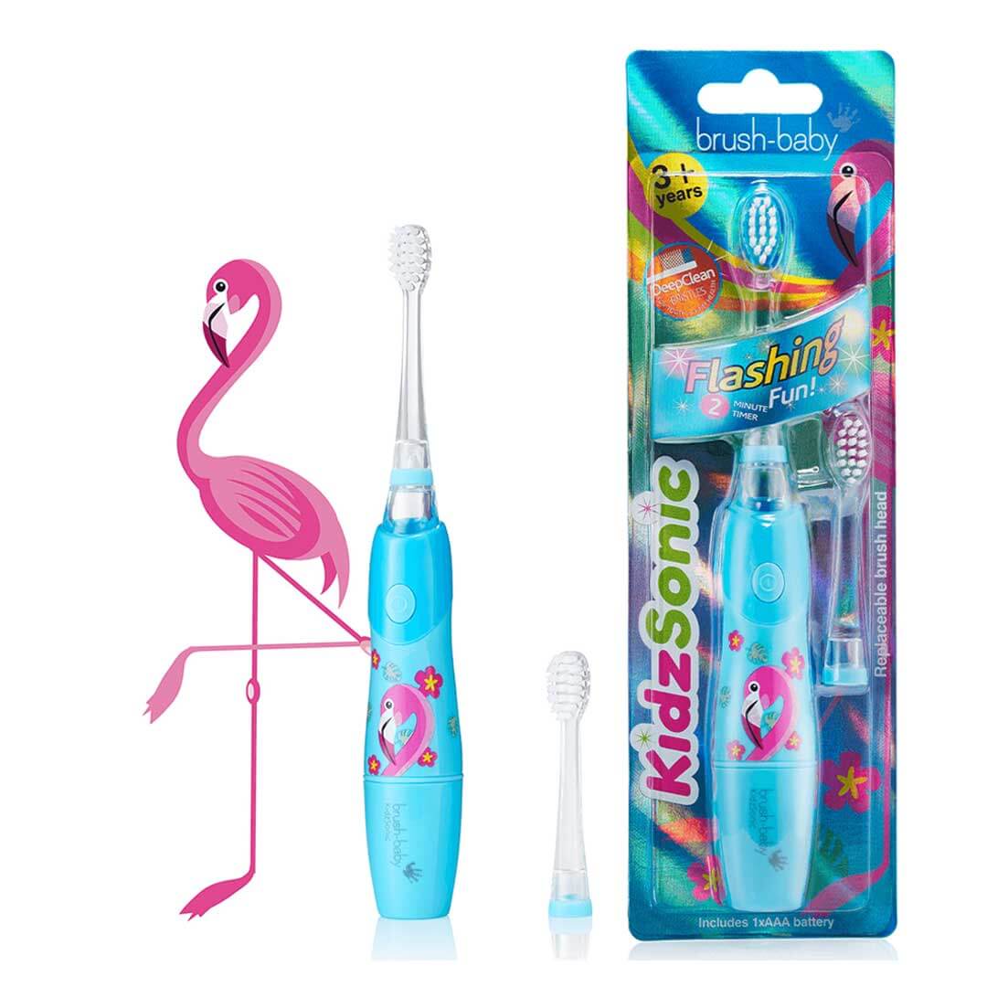 KidzSonic Electric Toothbrush (3+ Years) - Flamingo