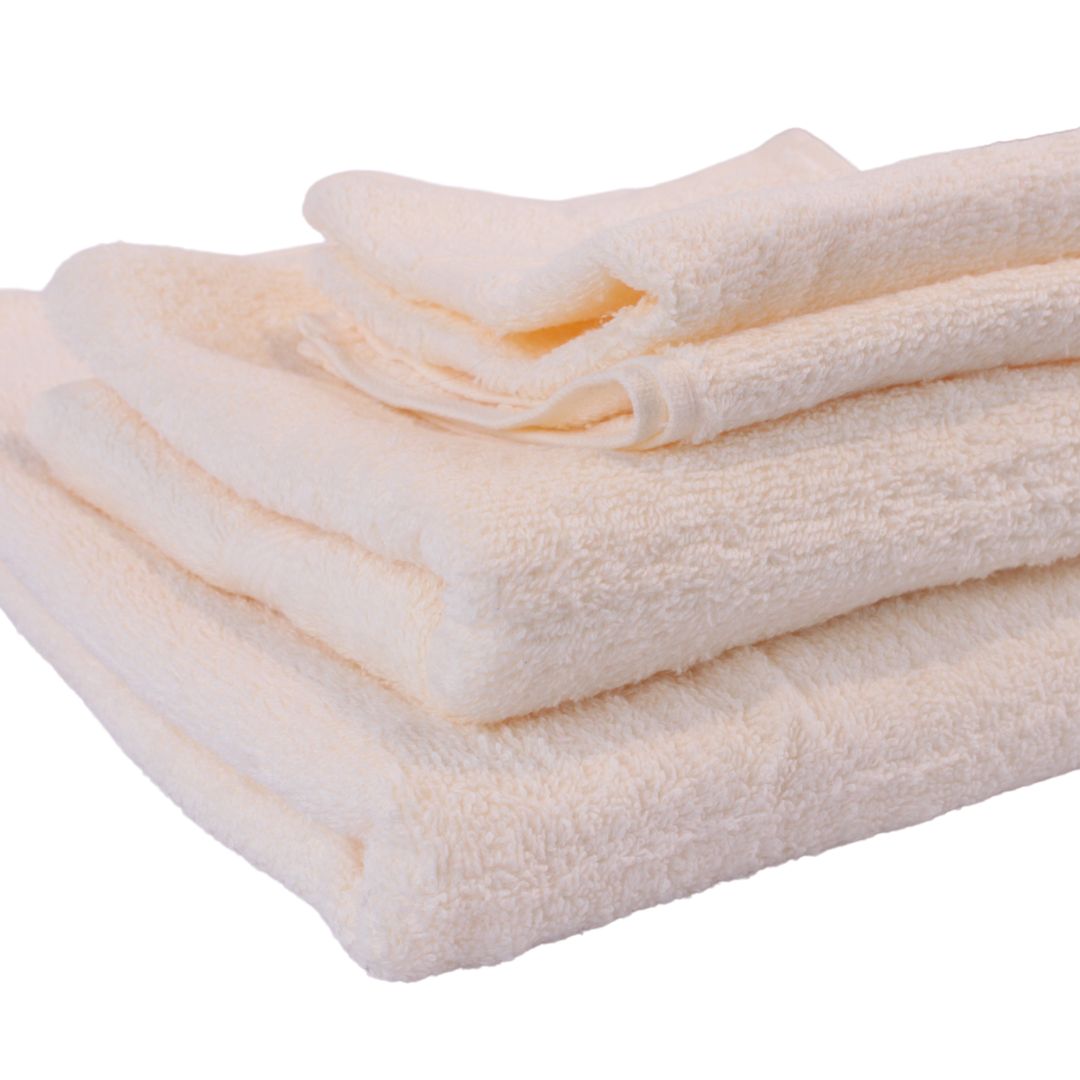 Westward Ho! Towel Set - Super Soft 100% Combed Cotton Face Towel, Hand Towel & Bath Towel, 390 GSM, Soft & Absorbent Bundle, Various Colours