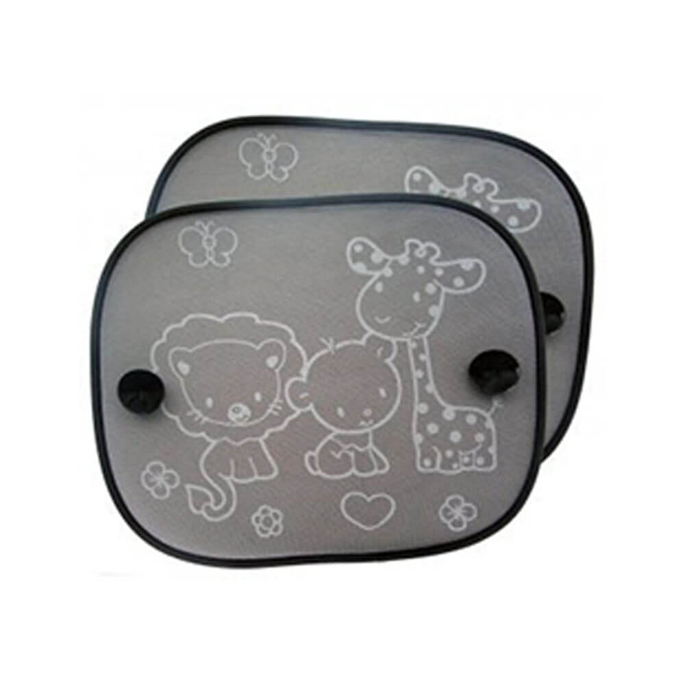 Fun Sun Screens (2 Pack) - Safari Print