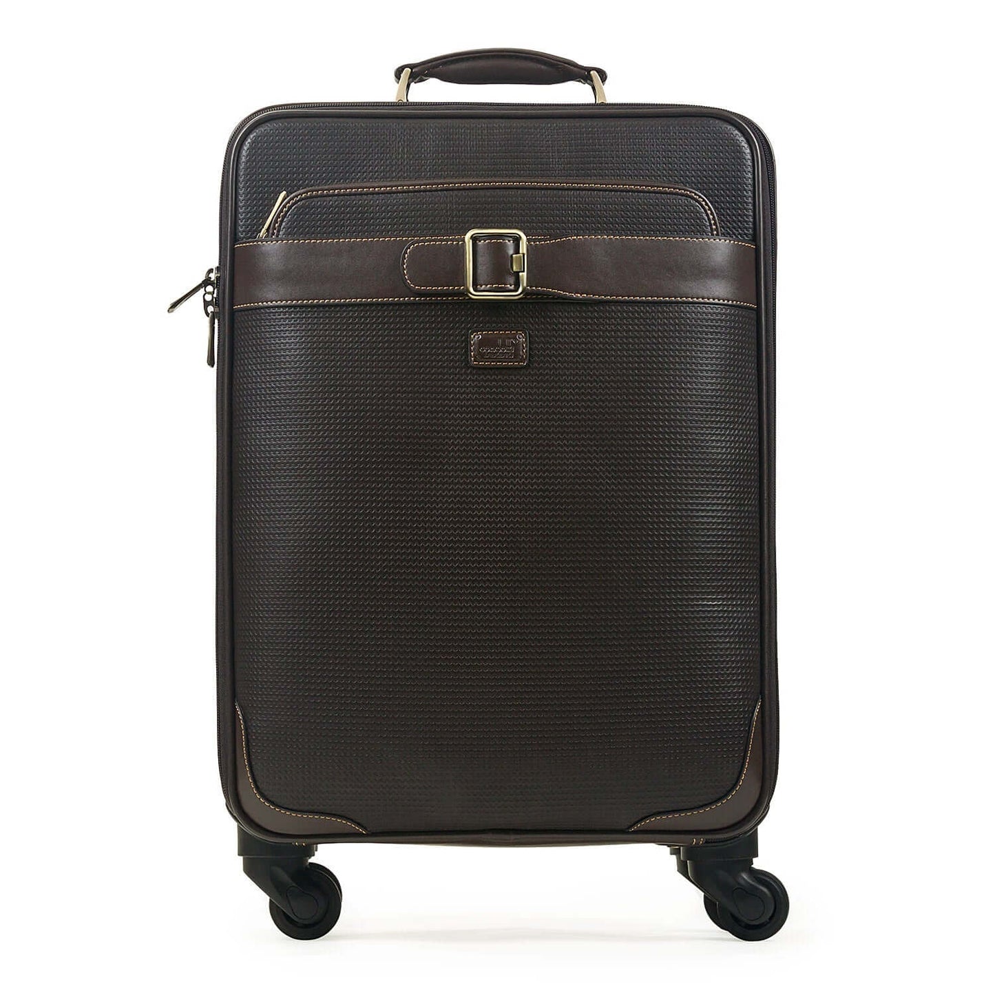 Leather Full Grain 4 wheel Trolley