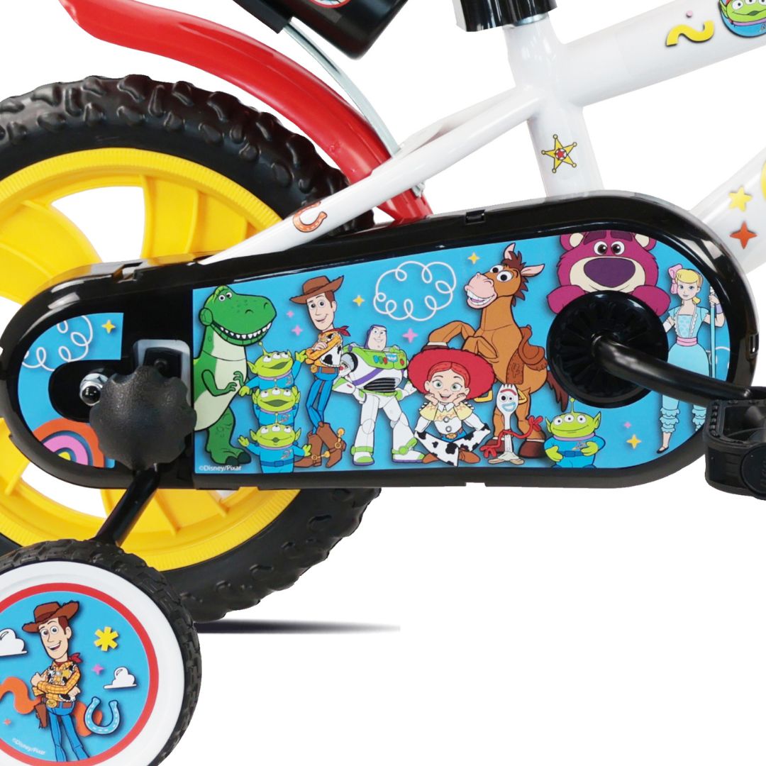 Toy Story 12" Kids Bike with Removable Stabilisers, Water Bottle & Horn