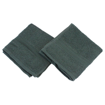 Westward Ho! 2pcs Face Towels - Super Soft 100% Combed Cotton, 390 GSM, Highly Absorbent & Gentle on Skin, 30x30, Various Colours