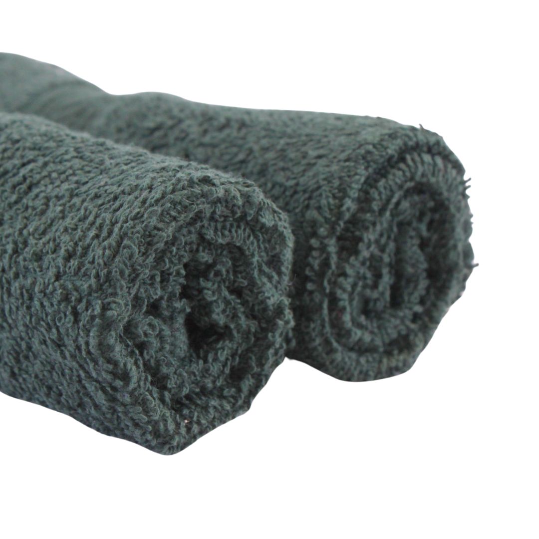 Westward Ho! 2pcs Face Towels - Super Soft 100% Combed Cotton, 390 GSM, Highly Absorbent & Gentle on Skin, 30x30, Various Colours
