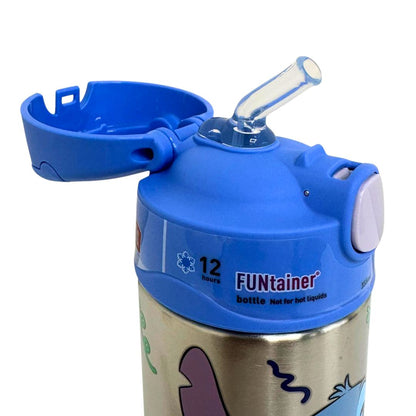 Thermos Disney Stitch Funtainer Bottle Food Flask and Lunch Bag Bundle