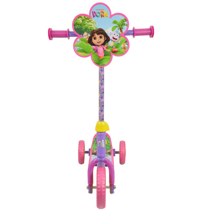 Dora Deluxe Tri Scooter and Helmet Bundle