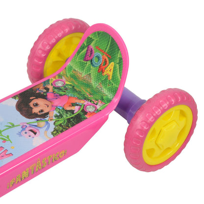 Dora Deluxe Tri Scooter and Helmet Bundle