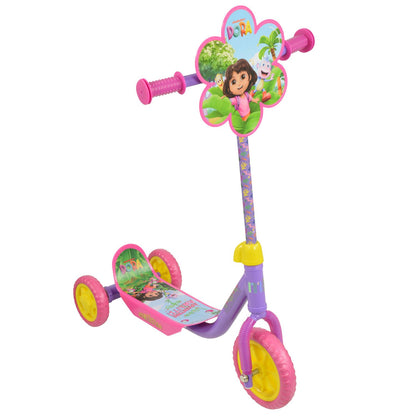 Dora Deluxe Tri Scooter and Helmet Bundle