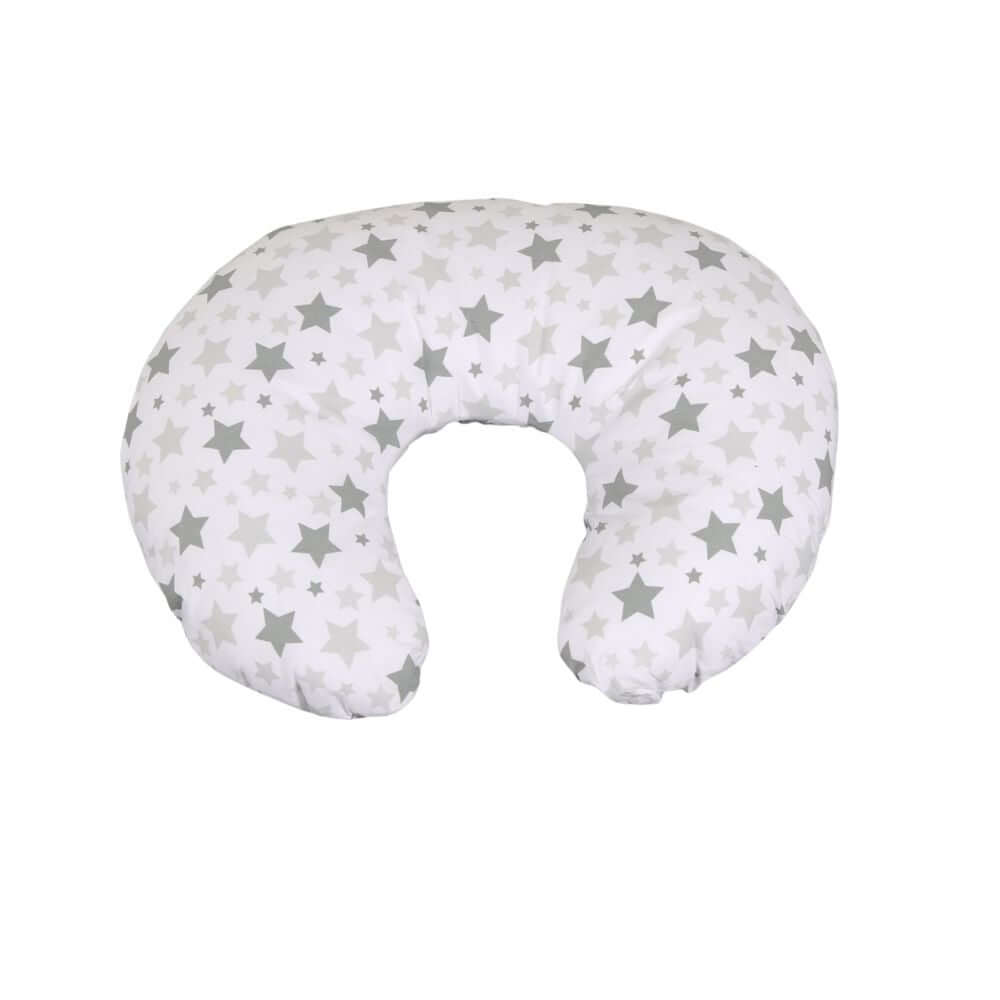 Grey Star Pillow