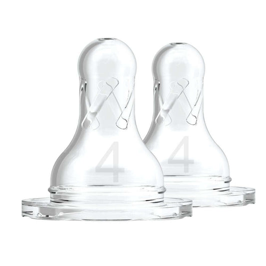 Narrow Neck Level 4 Teats 2 Pack