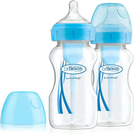 Options+ Anti-Colic 270ml Blue Twin Pack