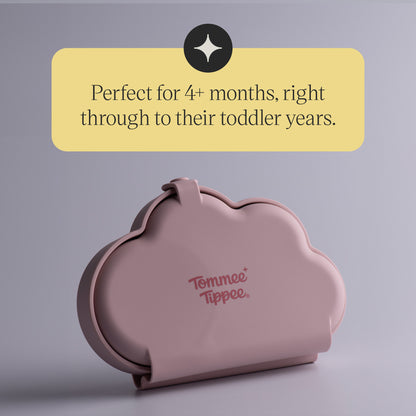 Tommee Tippee EasiStick Silicone Foldable Plate with Suction Base