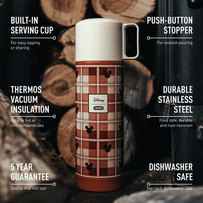 Thermos Revival x Disney Flask 500ml Plaid