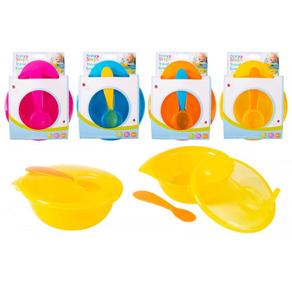 Feeding Bowl with Lid & Spoon
